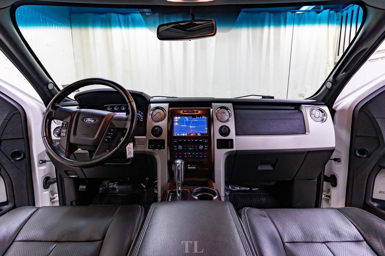 2012 Ford F-150 4x4 Super Crew Lariat EcoBoost Leather Roof Nav Red Deer AB