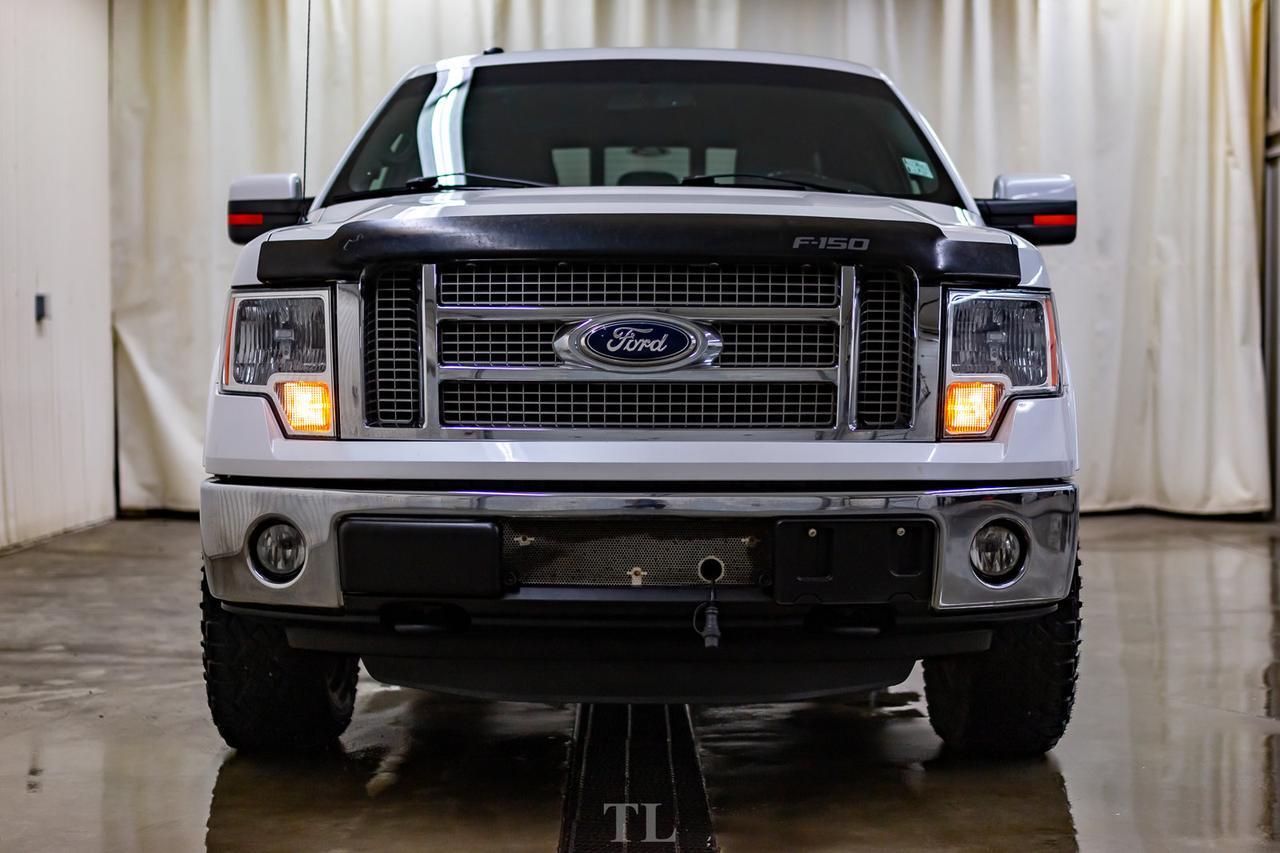 2012 Ford F-150 4x4 Super Crew Lariat EcoBoost Leather Roof Nav Red Deer AB