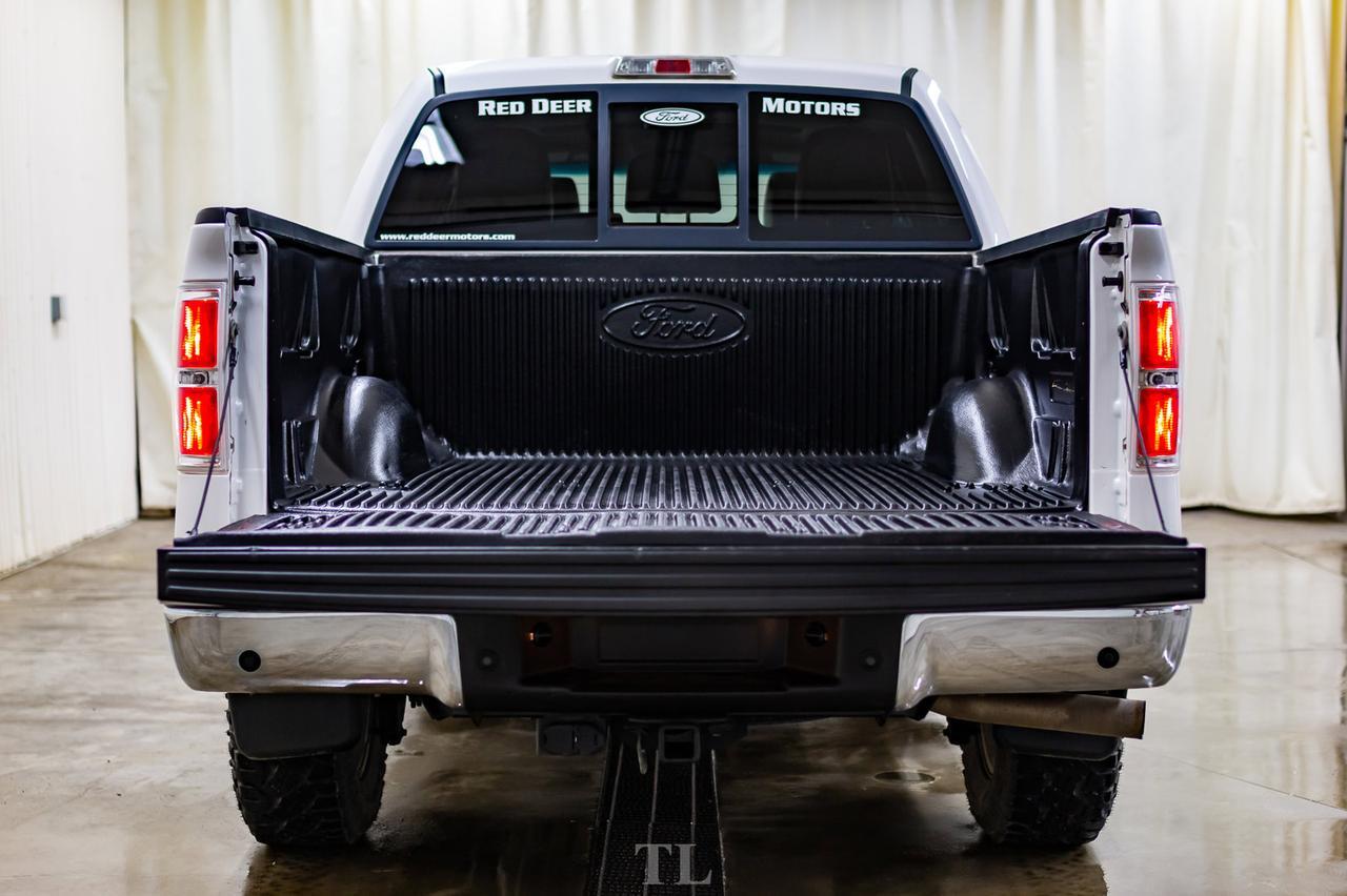 2012 Ford F-150 4x4 Super Crew Lariat EcoBoost Leather Roof Nav Red Deer AB