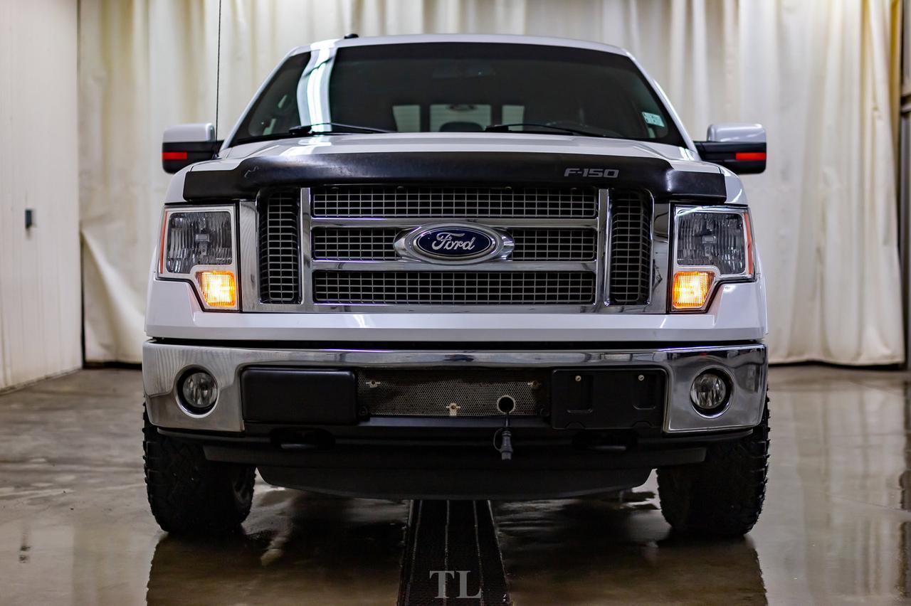 2012 Ford F-150 4x4 Super Crew Lariat EcoBoost Leather Roof Nav Red Deer AB