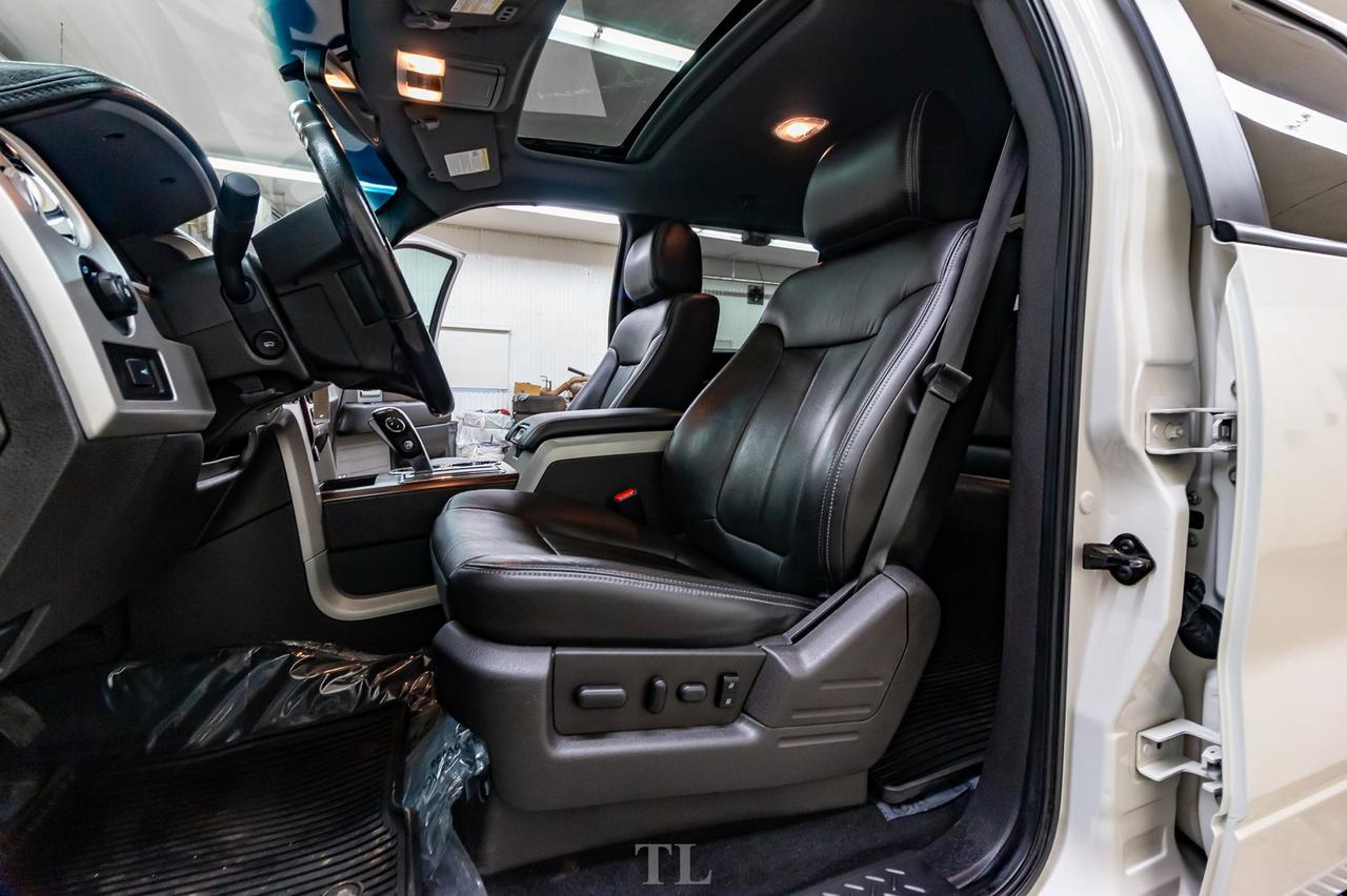 2012 Ford F-150 4x4 Super Crew Lariat EcoBoost Leather Roof Nav Red Deer AB