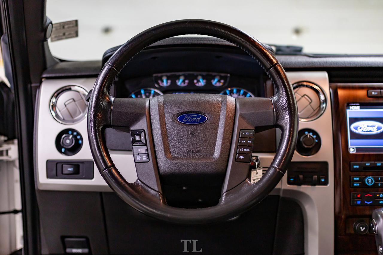 2012 Ford F-150 4x4 Super Crew Lariat EcoBoost Leather Roof Nav Red Deer AB