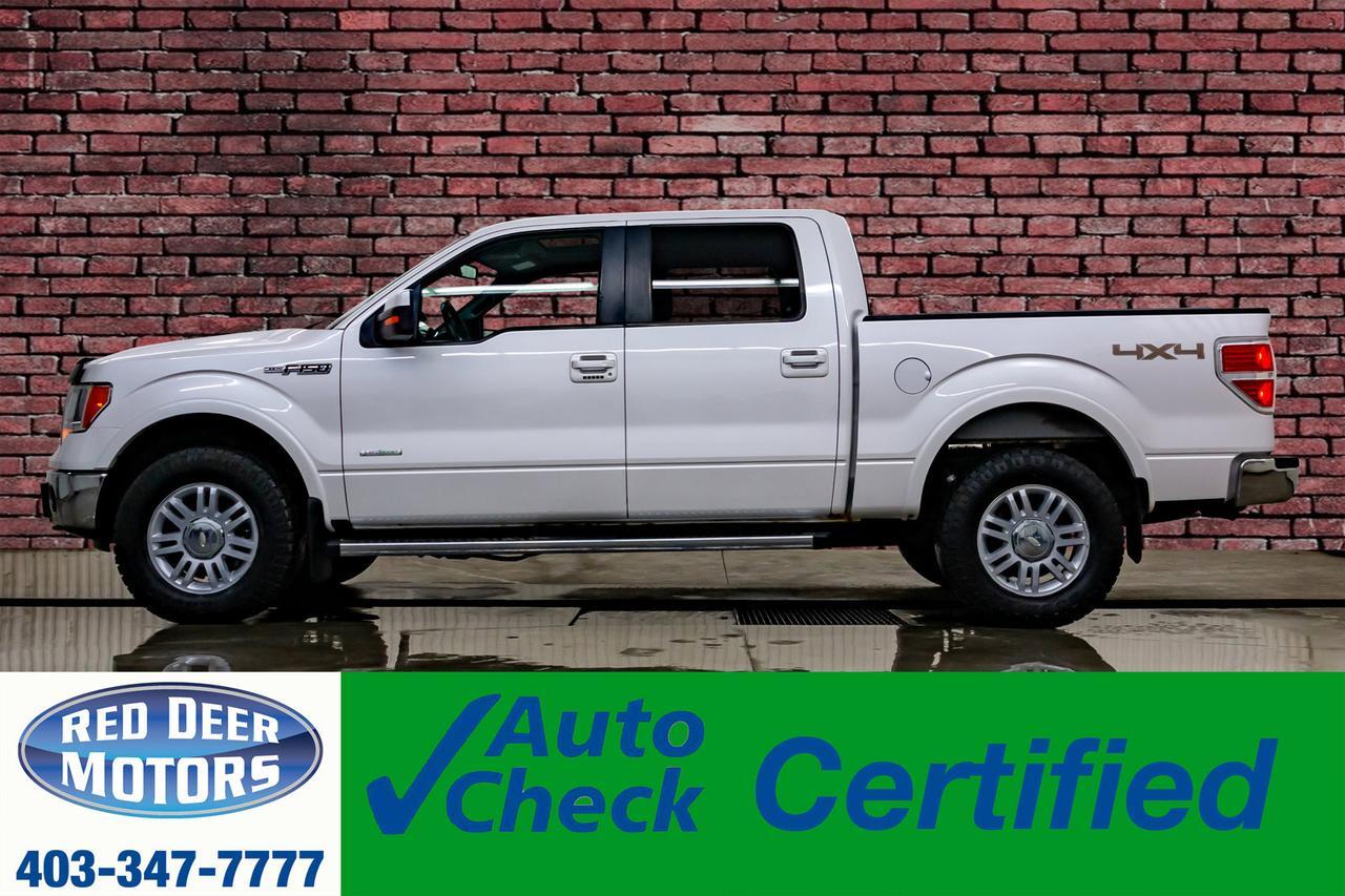 2012 Ford F-150 4x4 Super Crew Lariat EcoBoost Leather Roof Nav