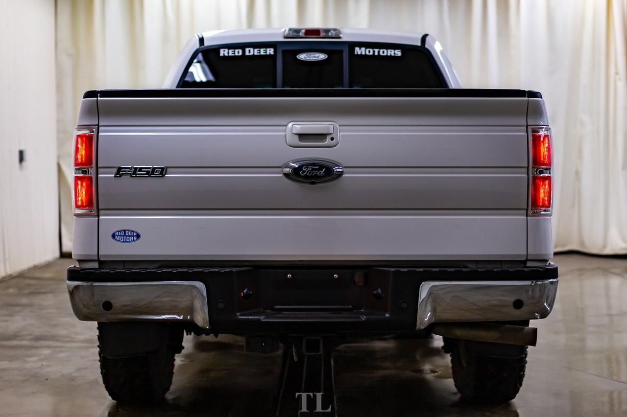 2012 Ford F-150 4x4 Super Crew Lariat EcoBoost Leather Roof Nav Red Deer AB