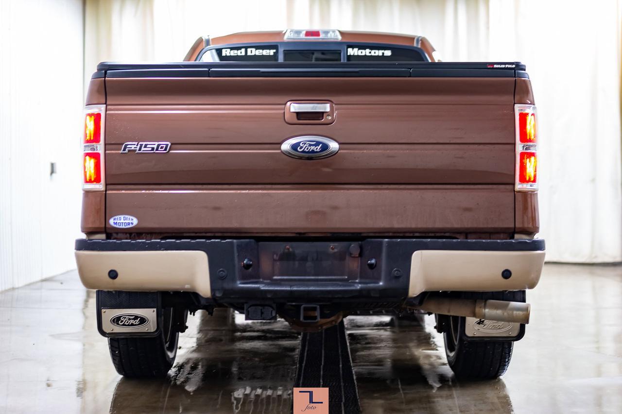 2012 Ford F-150 4x4 Super Crew Lariat Leather Roof BCam Red Deer AB