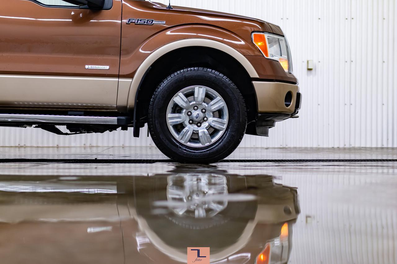 2012 Ford F-150 4x4 Super Crew Lariat Leather Roof BCam Red Deer AB