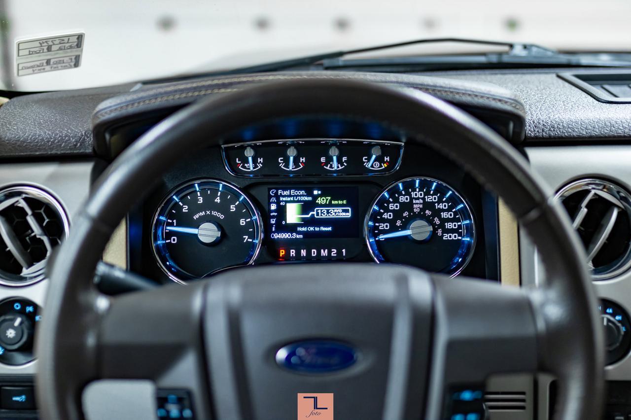 2012 Ford F-150 4x4 Super Crew Lariat Leather Roof BCam Red Deer AB