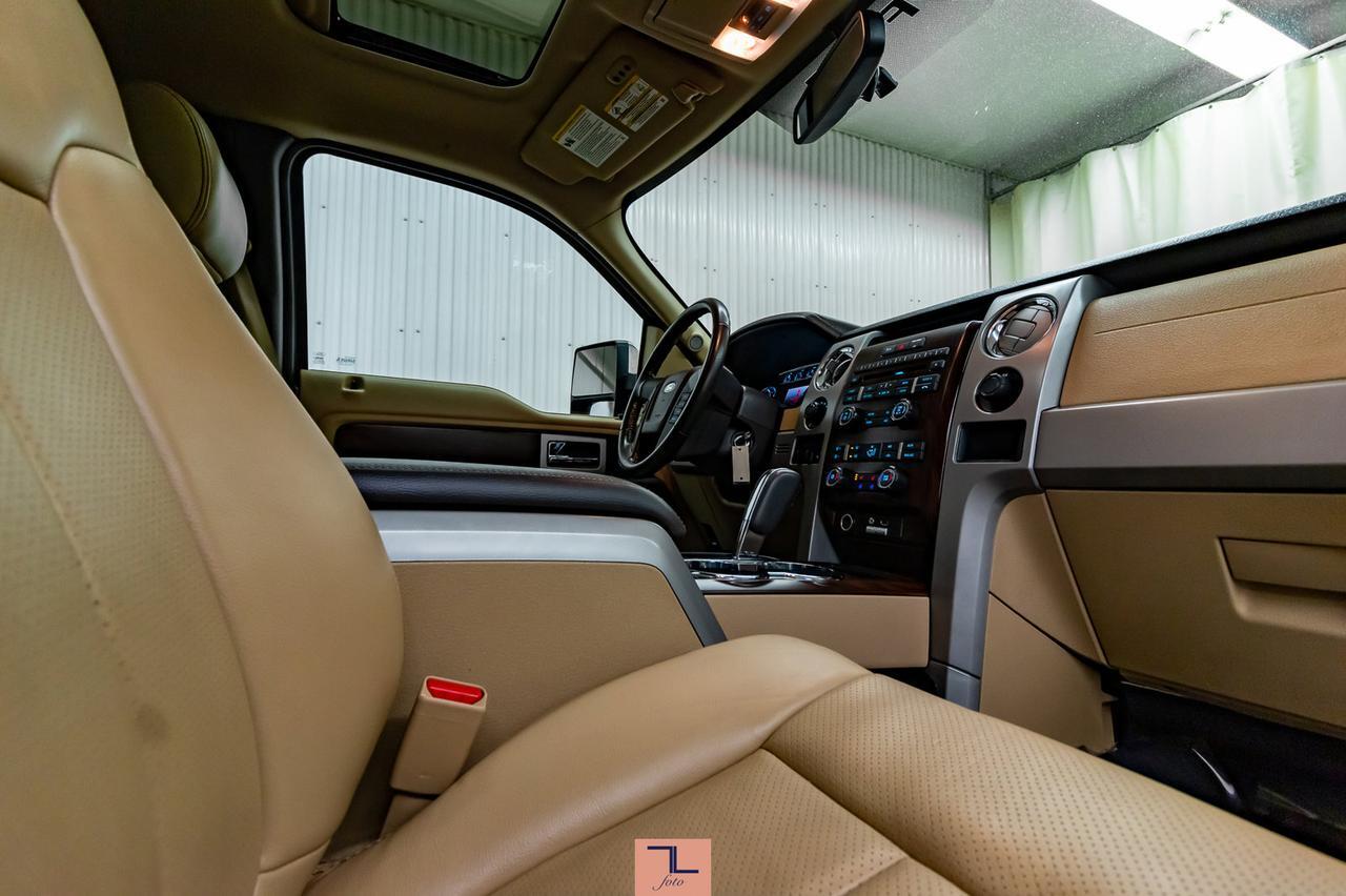 2012 Ford F-150 4x4 Super Crew Lariat Leather Roof BCam Red Deer AB