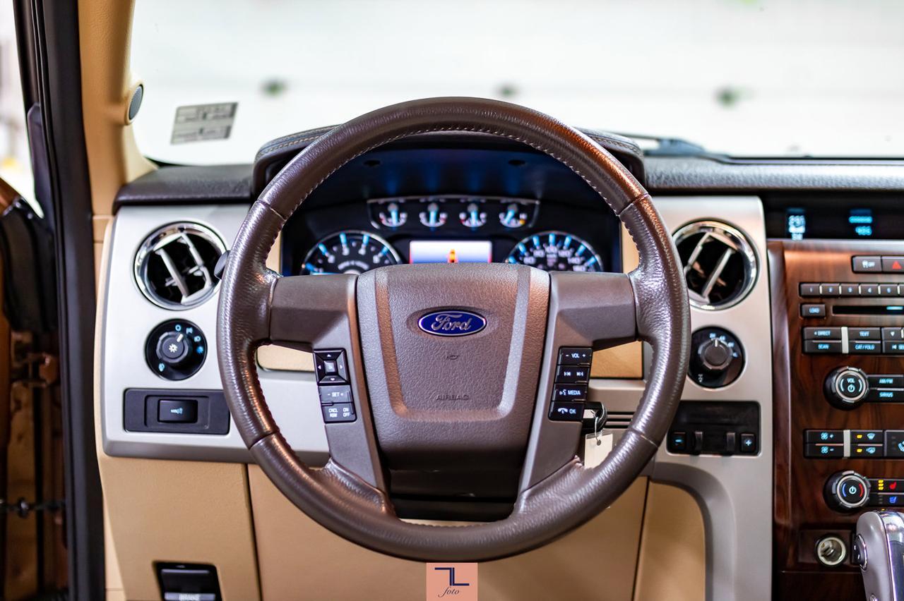 2012 Ford F-150 4x4 Super Crew Lariat Leather Roof BCam Red Deer AB