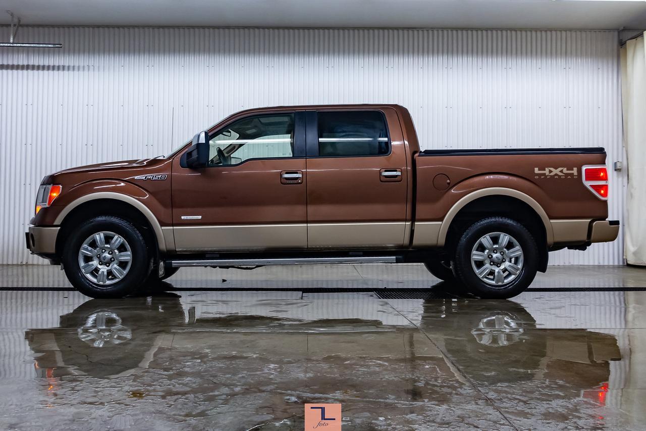 2012 Ford F-150 4x4 Super Crew Lariat Leather Roof BCam Red Deer AB