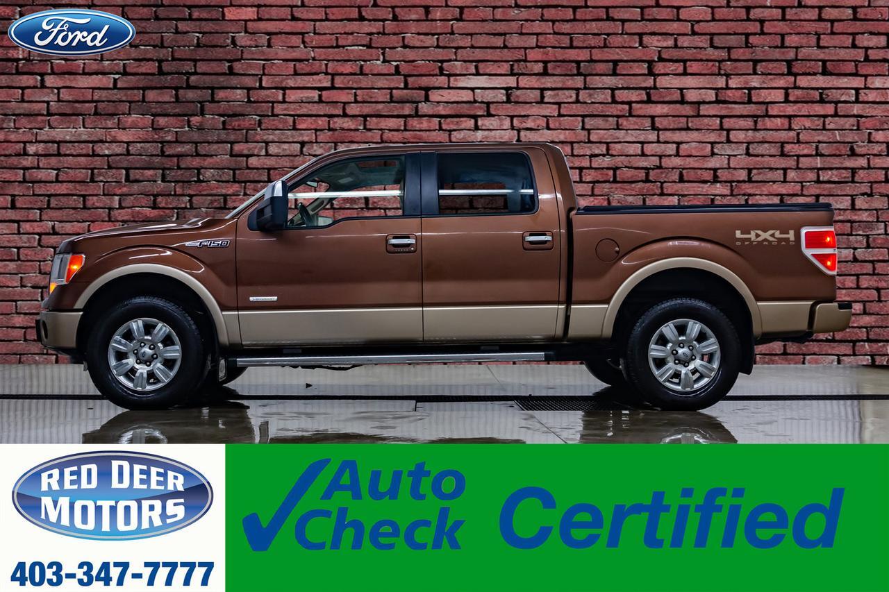 2012 Ford F-150 4x4 Super Crew Lariat Leather Roof BCam