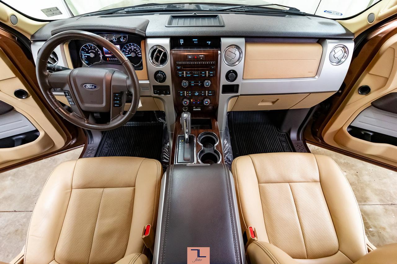 2012 Ford F-150 4x4 Super Crew Lariat Leather Roof BCam Red Deer AB