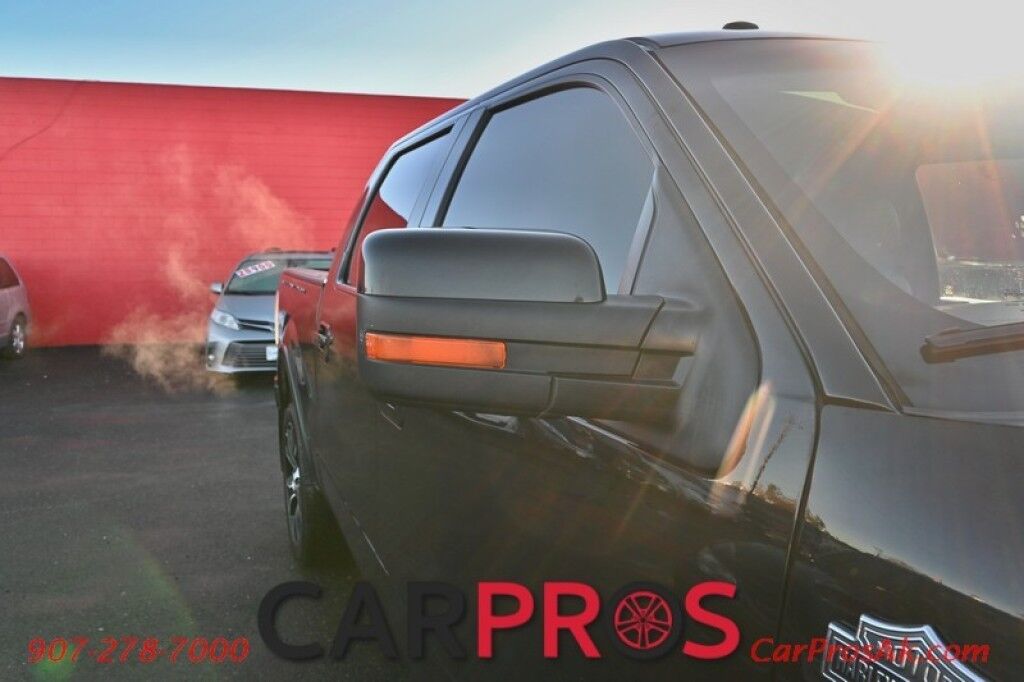 2012 Ford F-150 Harley-Davidson Crew Cab - 6.2L V8 - 4X4 - Heated/Cooled Leather Seats - Remote Start - Moonroof - Sony Sound System - Navigation - Back Up Camera - Tow Package Anchorage AK