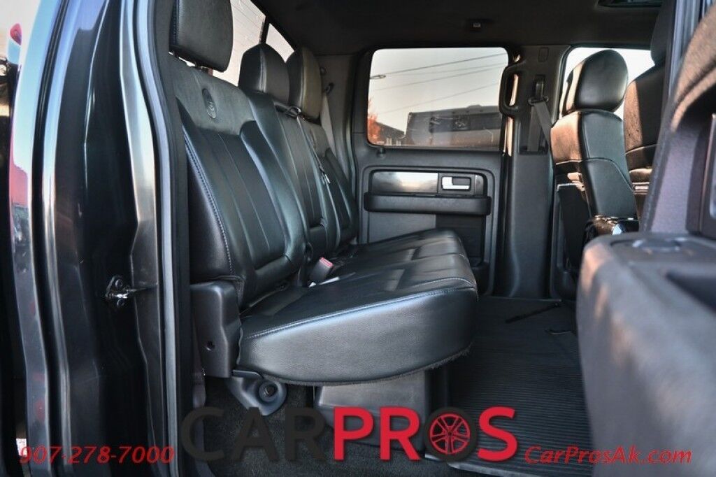 2012 Ford F-150 Harley-Davidson Crew Cab - 6.2L V8 - 4X4 - Heated/Cooled Leather Seats - Remote Start - Moonroof - Sony Sound System - Navigation - Back Up Camera - Tow Package Anchorage AK