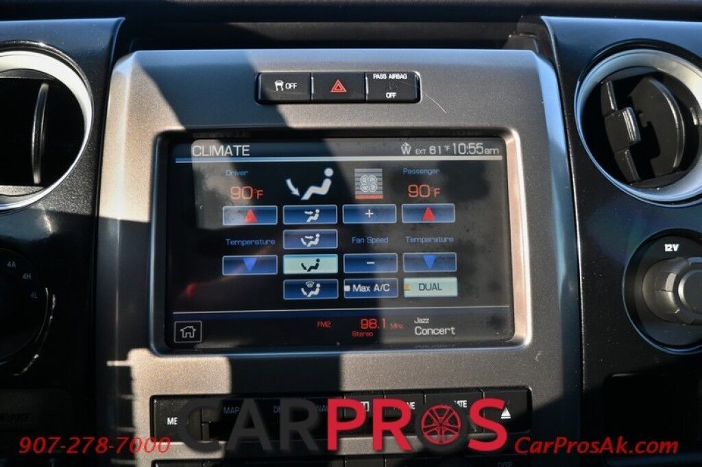 2012 Ford F-150 Harley-Davidson Crew Cab - 6.2L V8 - 4X4 - Heated/Cooled Leather Seats - Remote Start - Moonroof - Sony Sound System - Navigation - Back Up Camera - Tow Package Anchorage AK