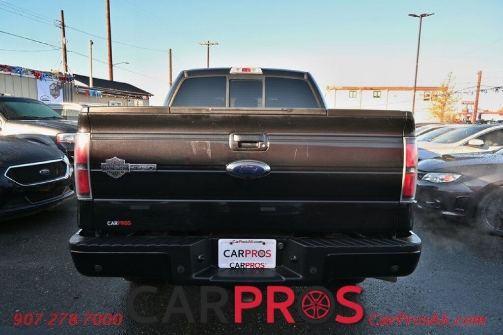 2012 Ford F-150 Harley-Davidson Crew Cab - 6.2L V8 - 4X4 - Heated/Cooled Leather Seats - Remote Start - Moonroof - Sony Sound System - Navigation - Back Up Camera - Tow Package Anchorage AK