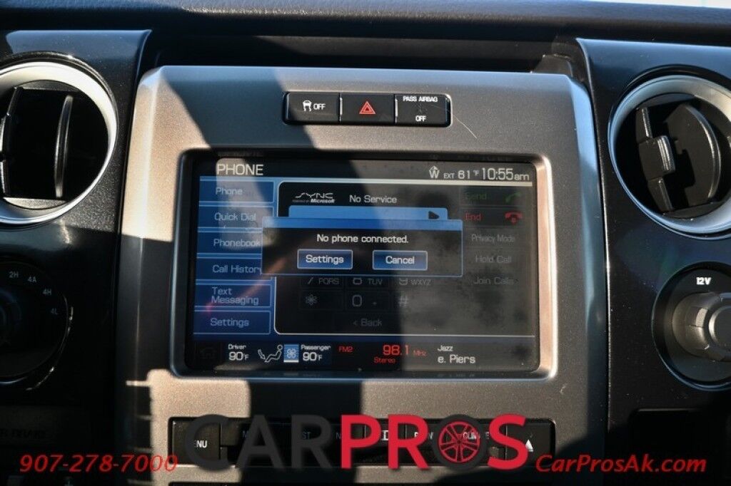 2012 Ford F-150 Harley-Davidson Crew Cab - 6.2L V8 - 4X4 - Heated/Cooled Leather Seats - Remote Start - Moonroof - Sony Sound System - Navigation - Back Up Camera - Tow Package Anchorage AK