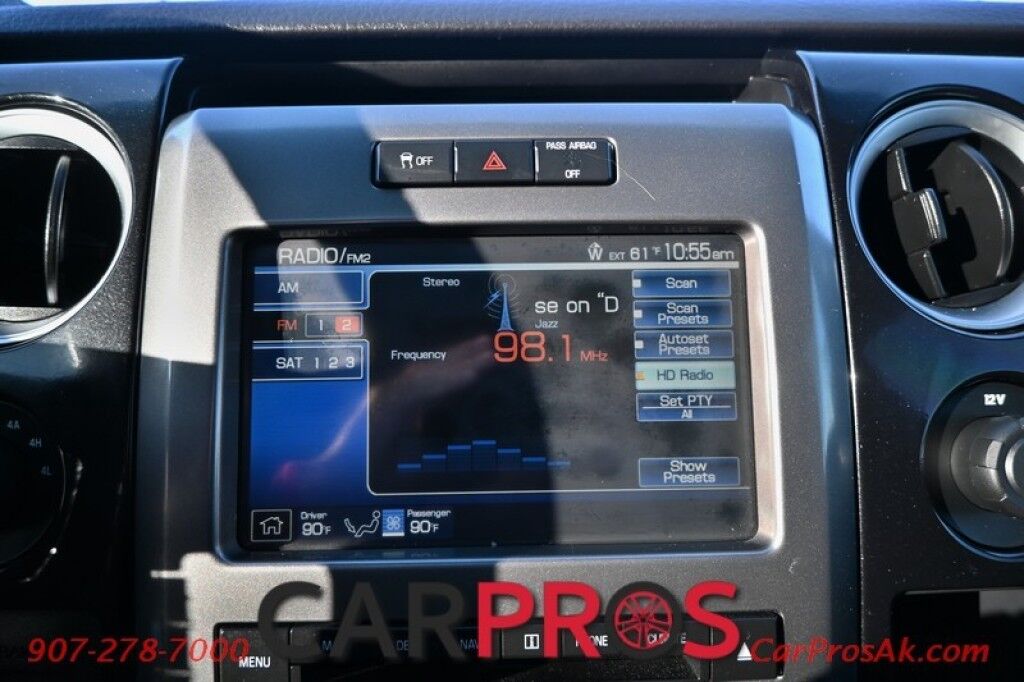 2012 Ford F-150 Harley-Davidson Crew Cab - 6.2L V8 - 4X4 - Heated/Cooled Leather Seats - Remote Start - Moonroof - Sony Sound System - Navigation - Back Up Camera - Tow Package Anchorage AK