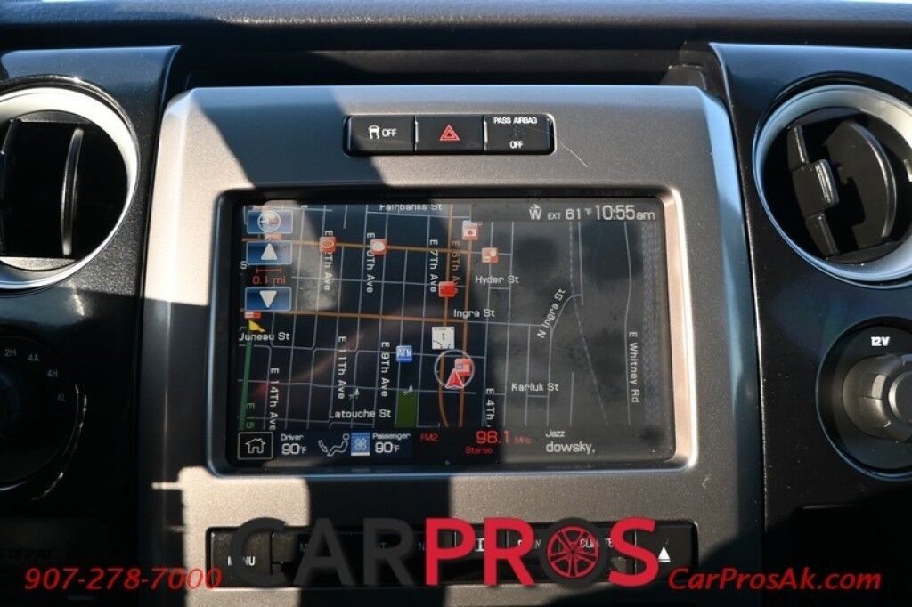 2012 Ford F-150 Harley-Davidson Crew Cab - 6.2L V8 - 4X4 - Heated/Cooled Leather Seats - Remote Start - Moonroof - Sony Sound System - Navigation - Back Up Camera - Tow Package Anchorage AK