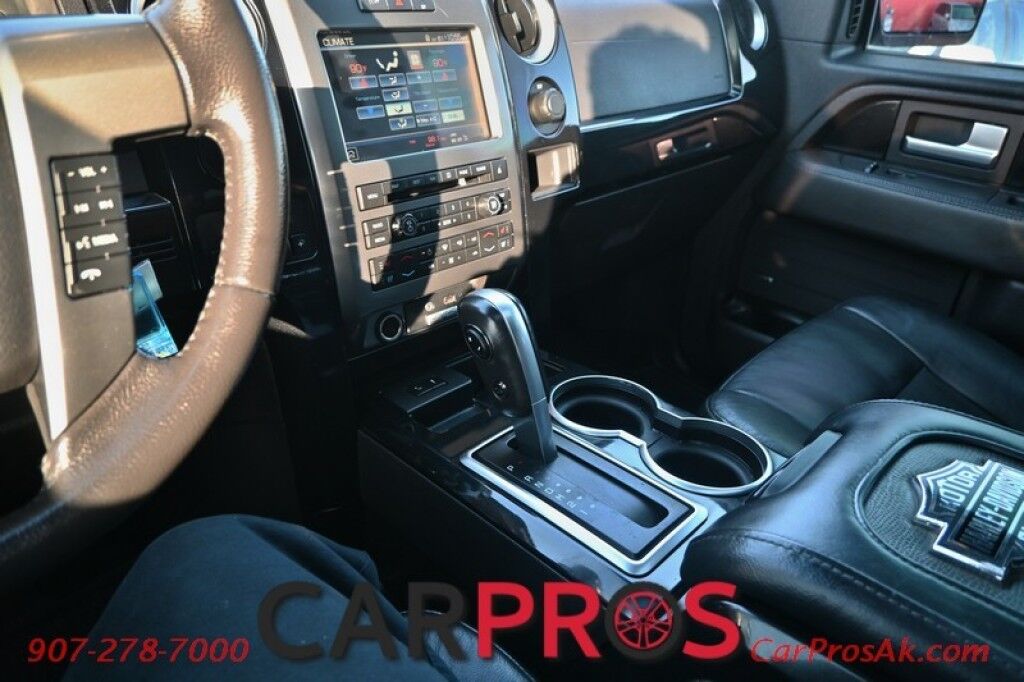 2012 Ford F-150 Harley-Davidson Crew Cab - 6.2L V8 - 4X4 - Heated/Cooled Leather Seats - Remote Start - Moonroof - Sony Sound System - Navigation - Back Up Camera - Tow Package Anchorage AK