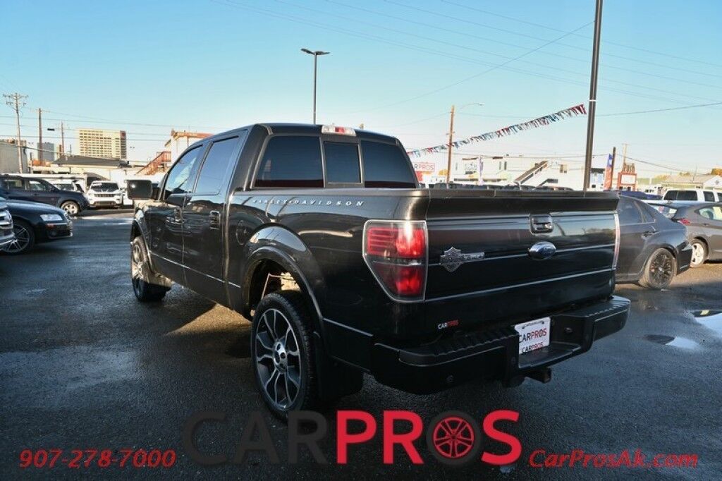 2012 Ford F-150 Harley-Davidson Crew Cab - 6.2L V8 - 4X4 - Heated/Cooled Leather Seats - Remote Start - Moonroof - Sony Sound System - Navigation - Back Up Camera - Tow Package Anchorage AK