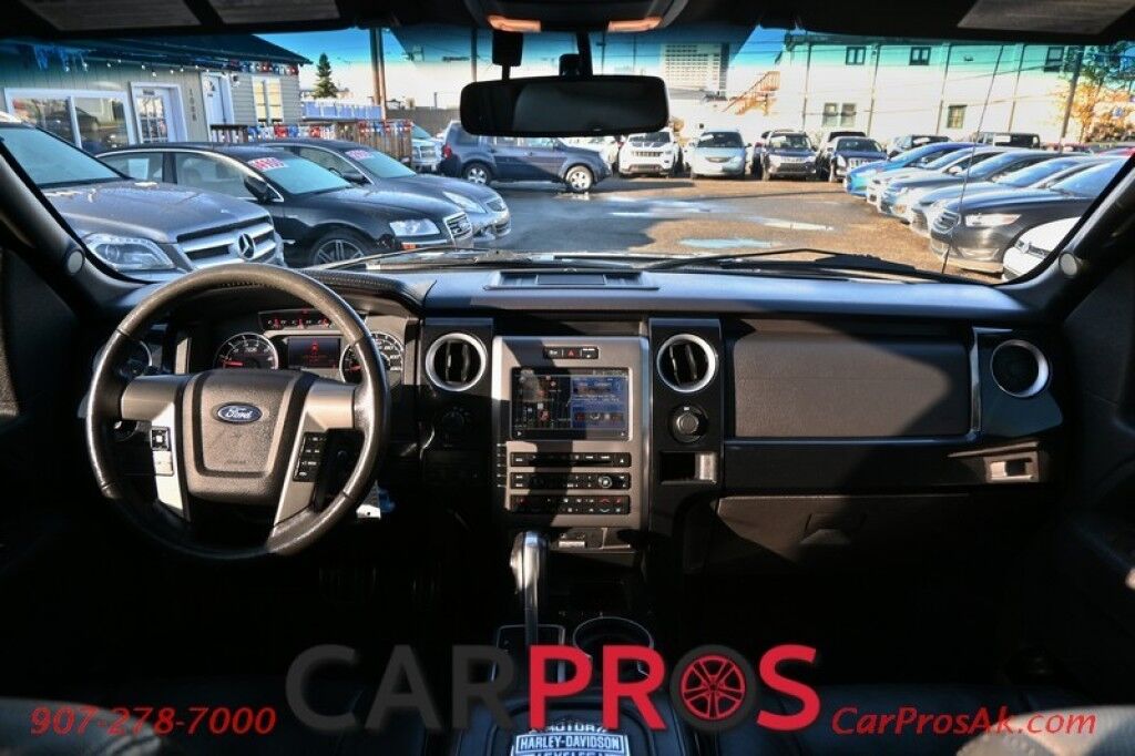 2012 Ford F-150 Harley-Davidson Crew Cab - 6.2L V8 - 4X4 - Heated/Cooled Leather Seats - Remote Start - Moonroof - Sony Sound System - Navigation - Back Up Camera - Tow Package Anchorage AK