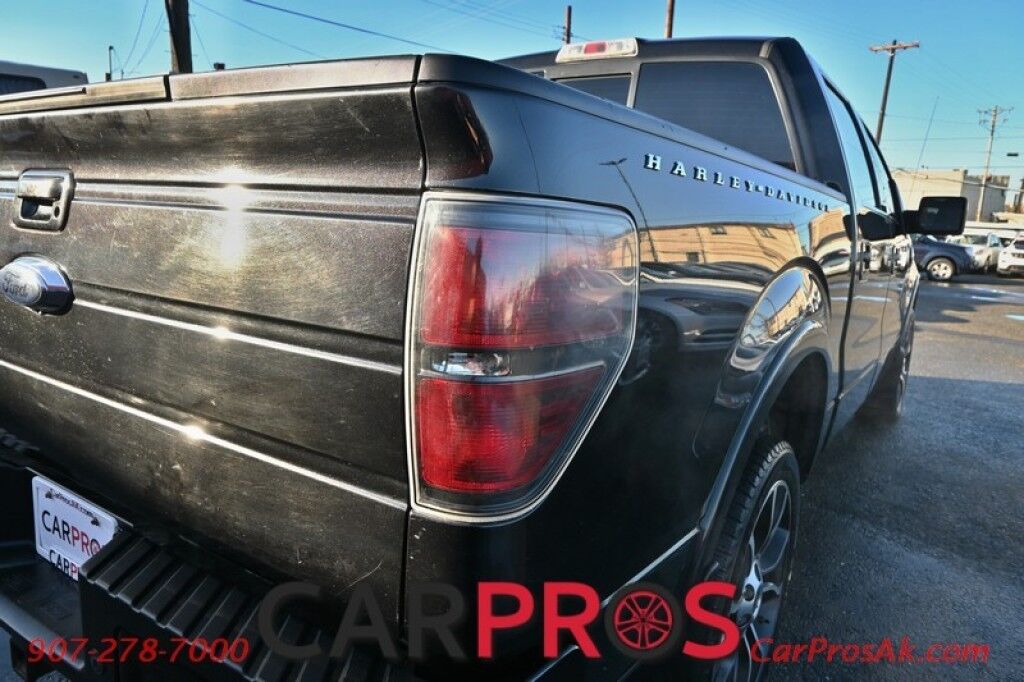 2012 Ford F-150 Harley-Davidson Crew Cab - 6.2L V8 - 4X4 - Heated/Cooled Leather Seats - Remote Start - Moonroof - Sony Sound System - Navigation - Back Up Camera - Tow Package Anchorage AK
