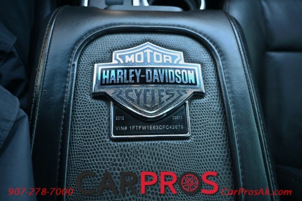 2012 Ford F-150 Harley-Davidson Crew Cab - 6.2L V8 - 4X4 - Heated/Cooled Leather Seats - Remote Start - Moonroof - Sony Sound System - Navigation - Back Up Camera - Tow Package Anchorage AK
