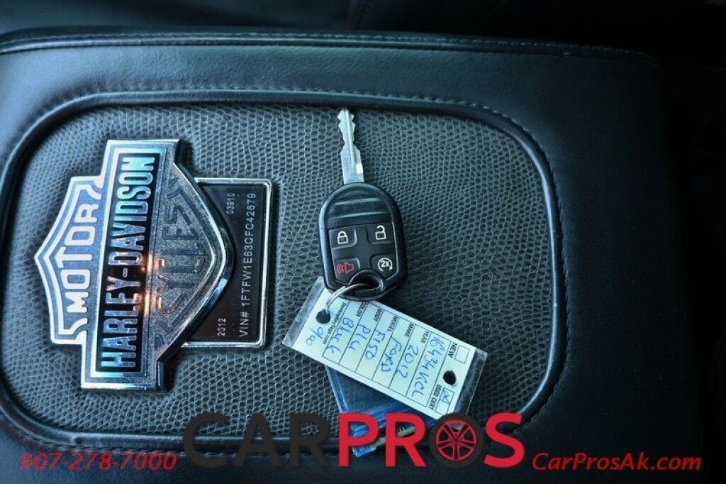 2012 Ford F-150 Harley-Davidson Crew Cab - 6.2L V8 - 4X4 - Heated/Cooled Leather Seats - Remote Start - Moonroof - Sony Sound System - Navigation - Back Up Camera - Tow Package Anchorage AK