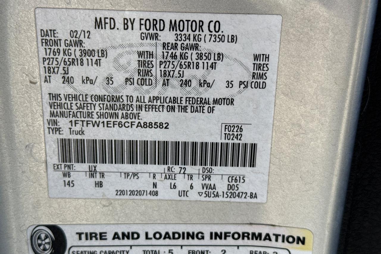 2012 Ford F-150 Lariat Roseville CA