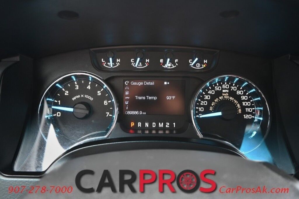 2012 Ford F-150 XLT - 4X4 - Crew Cab - 5.0L V8 - Convenience Pkg - Chrome Pkg - Power Driver's Seat -Power Locks, Windows & Mirrors - Electronic Axle Lock - Bluetooth - Cruise Control - Fog Lights - Fixed Running Boards - Bedliner - Tow Pkg Anchorage AK