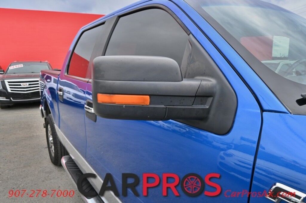 2012 Ford F-150 XLT - 4X4 - Crew Cab - 5.0L V8 - Convenience Pkg - Chrome Pkg - Power Driver's Seat -Power Locks, Windows & Mirrors - Electronic Axle Lock - Bluetooth - Cruise Control - Fog Lights - Fixed Running Boards - Bedliner - Tow Pkg Anchorage AK