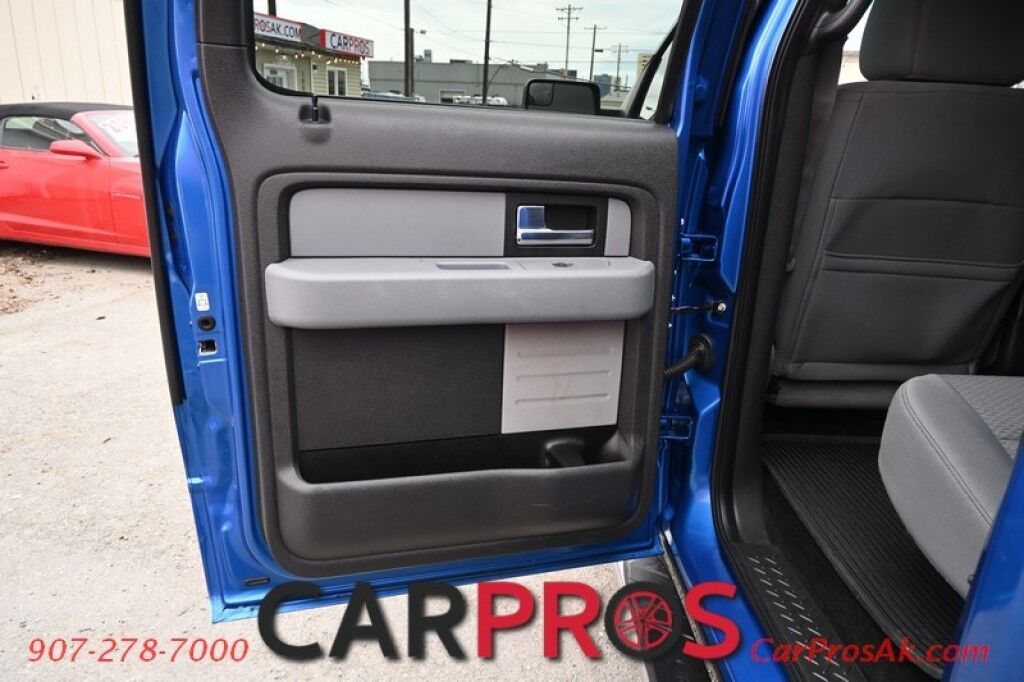 2012 Ford F-150 XLT - 4X4 - Crew Cab - 5.0L V8 - Convenience Pkg - Chrome Pkg - Power Driver's Seat -Power Locks, Windows & Mirrors - Electronic Axle Lock - Bluetooth - Cruise Control - Fog Lights - Fixed Running Boards - Bedliner - Tow Pkg Anchorage AK