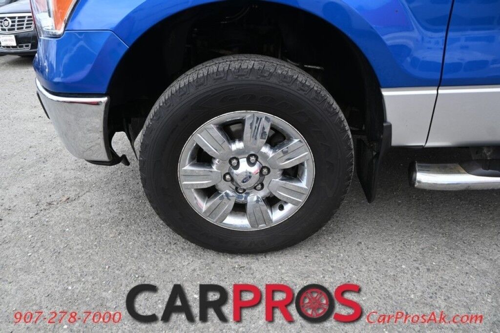 2012 Ford F-150 XLT - 4X4 - Crew Cab - 5.0L V8 - Convenience Pkg - Chrome Pkg - Power Driver's Seat -Power Locks, Windows & Mirrors - Electronic Axle Lock - Bluetooth - Cruise Control - Fog Lights - Fixed Running Boards - Bedliner - Tow Pkg Anchorage AK