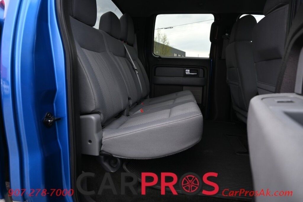 2012 Ford F-150 XLT - 4X4 - Crew Cab - 5.0L V8 - Convenience Pkg - Chrome Pkg - Power Driver's Seat -Power Locks, Windows & Mirrors - Electronic Axle Lock - Bluetooth - Cruise Control - Fog Lights - Fixed Running Boards - Bedliner - Tow Pkg Anchorage AK