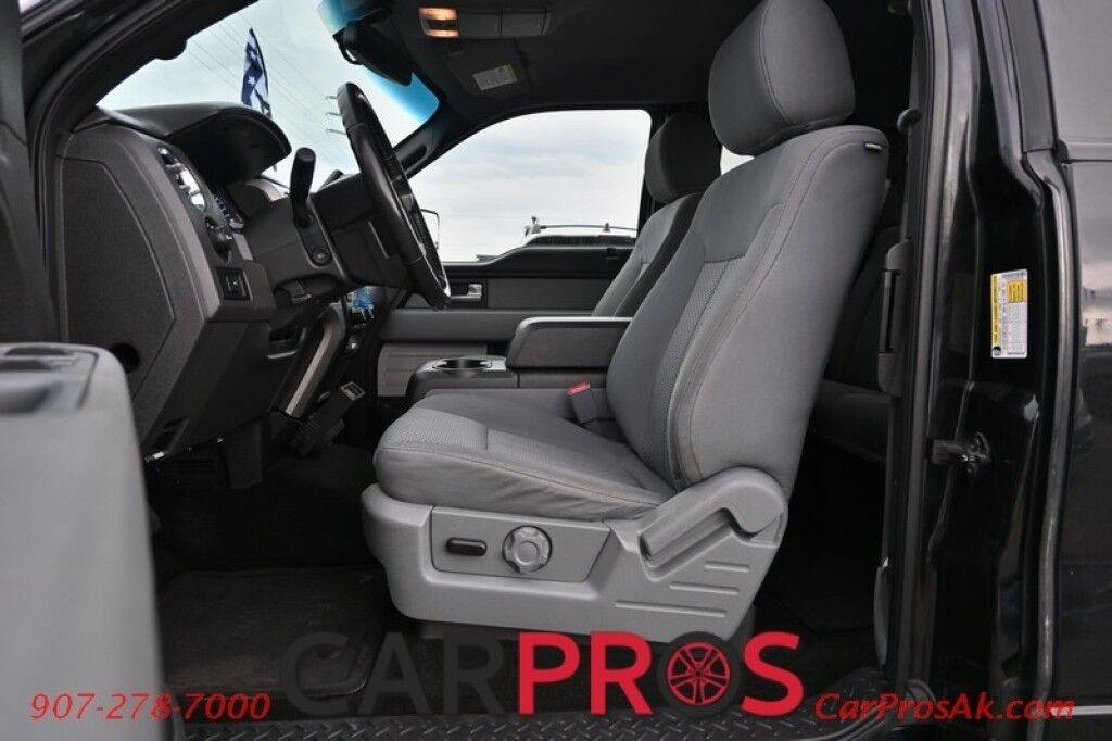 2012 Ford F-150 XLT - SuperCab - 4X4 - Convenience, Off Road & Plus Pkg - Bluetooth - Backup Camera - Fixed Running Boards - Rear Parking Sensors - Bedliner - Paint Matched Tonneau - Velox Forged Wheels - Tow Pkg - 1 Owner Anchorage AK