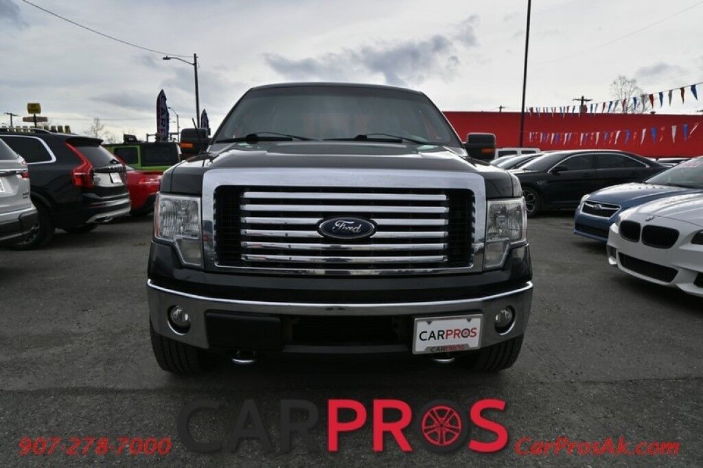 2012 Ford F-150 XLT - SuperCab - 4X4 - Convenience, Off Road & Plus Pkg - Bluetooth - Backup Camera - Fixed Running Boards - Rear Parking Sensors - Bedliner - Paint Matched Tonneau - Velox Forged Wheels - Tow Pkg - 1 Owner Anchorage AK