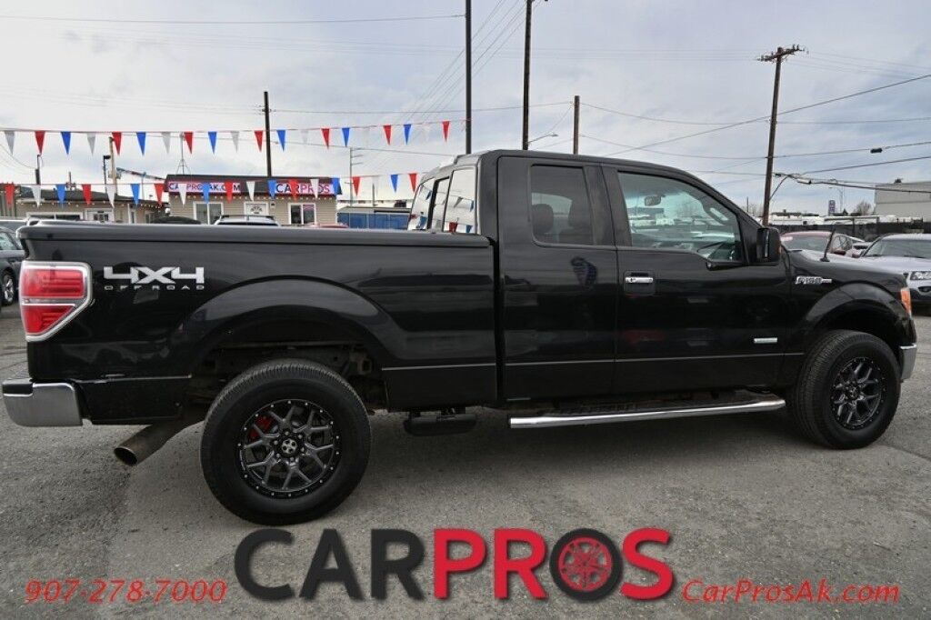 2012 Ford F-150 XLT - SuperCab - 4X4 - Convenience, Off Road & Plus Pkg - Bluetooth - Backup Camera - Fixed Running Boards - Rear Parking Sensors - Bedliner - Paint Matched Tonneau - Velox Forged Wheels - Tow Pkg - 1 Owner Anchorage AK
