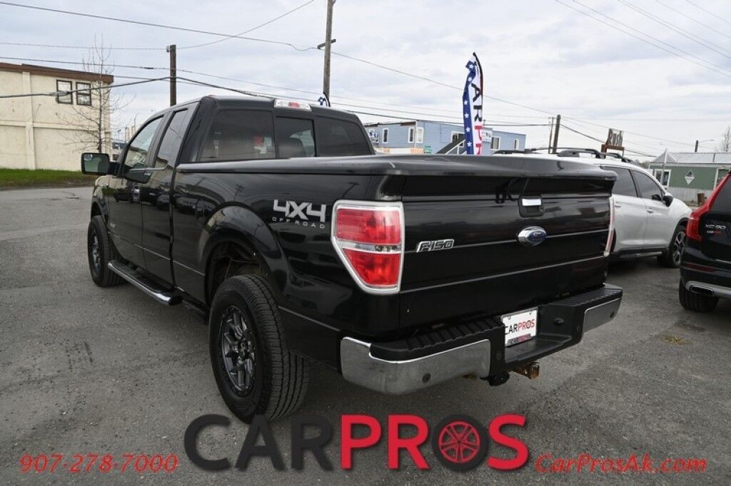 2012 Ford F-150 XLT - SuperCab - 4X4 - Convenience, Off Road & Plus Pkg - Bluetooth - Backup Camera - Fixed Running Boards - Rear Parking Sensors - Bedliner - Paint Matched Tonneau - Velox Forged Wheels - Tow Pkg - 1 Owner Anchorage AK
