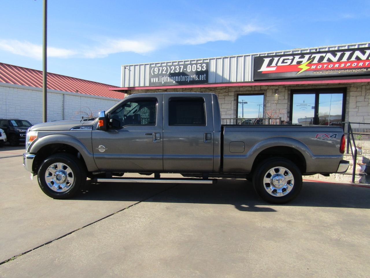 2012 Ford F-250 4WD Crew Cab 156 Lariat Grand Prairie TX