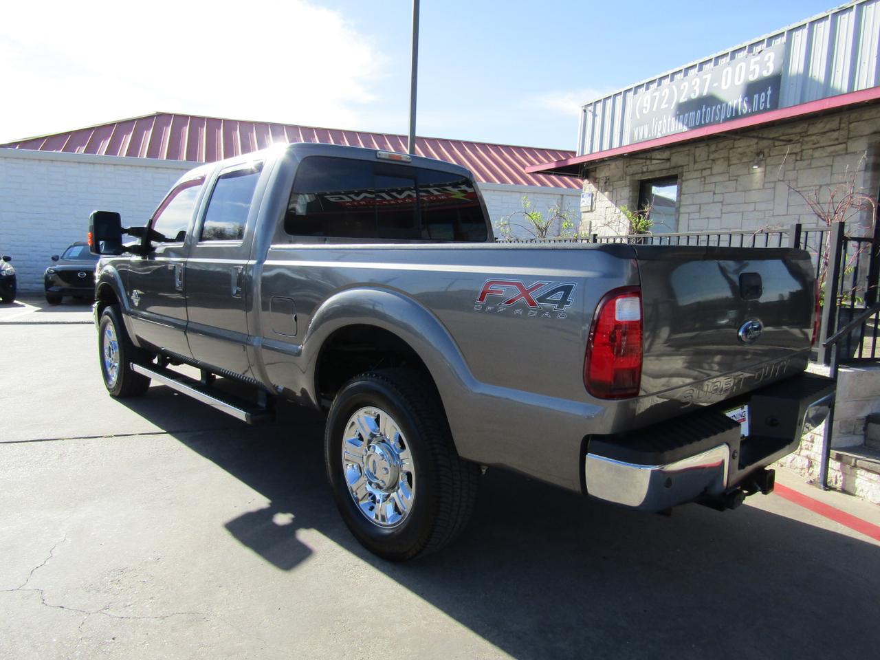 2012 Ford F-250 4WD Crew Cab 156 Lariat Grand Prairie TX