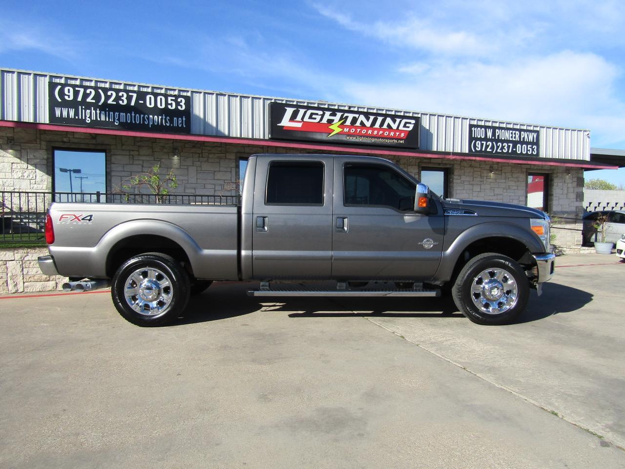 2012 Ford F-250 4WD Crew Cab 156 Lariat Grand Prairie TX