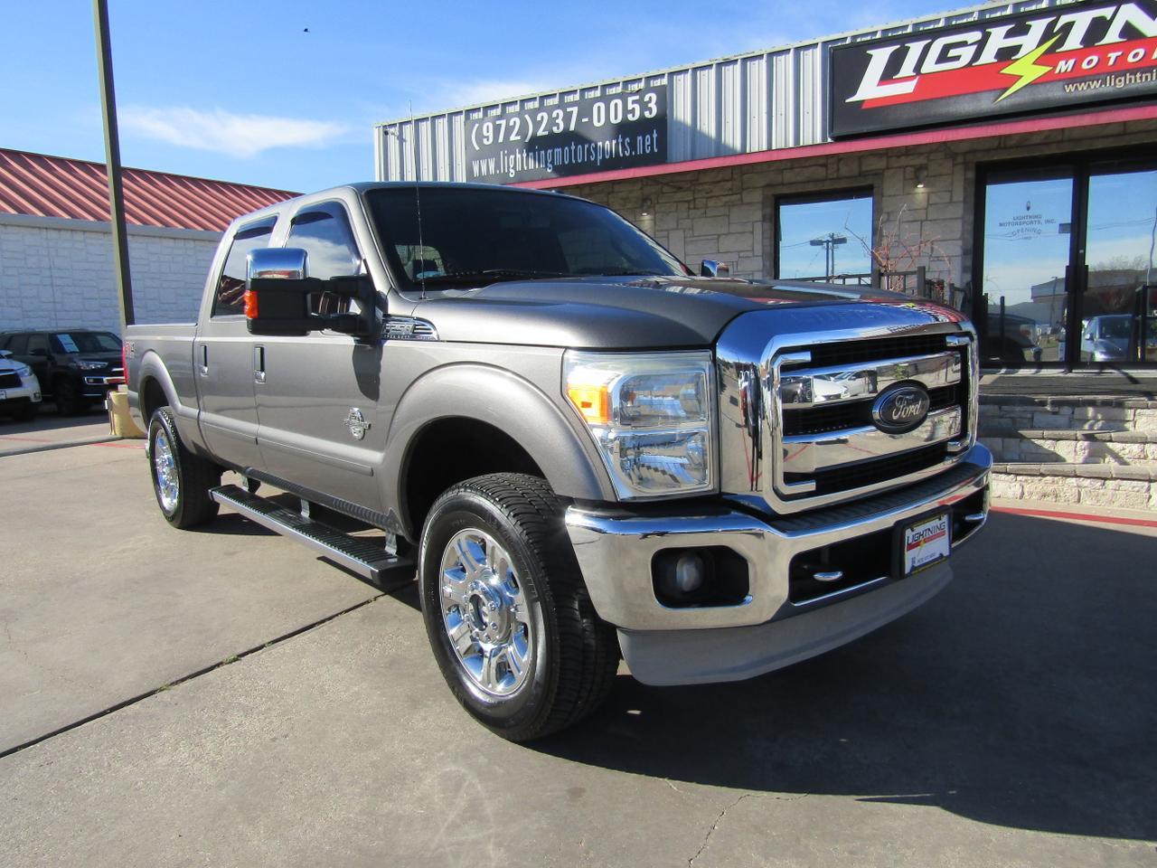 2012 Ford F-250 4WD Crew Cab 156 Lariat Grand Prairie TX