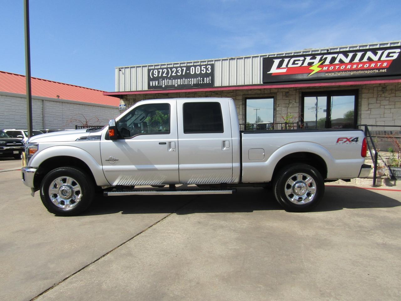 2012 Ford F-250 4WD Crew Cab 156 Lariat Grand Prairie TX