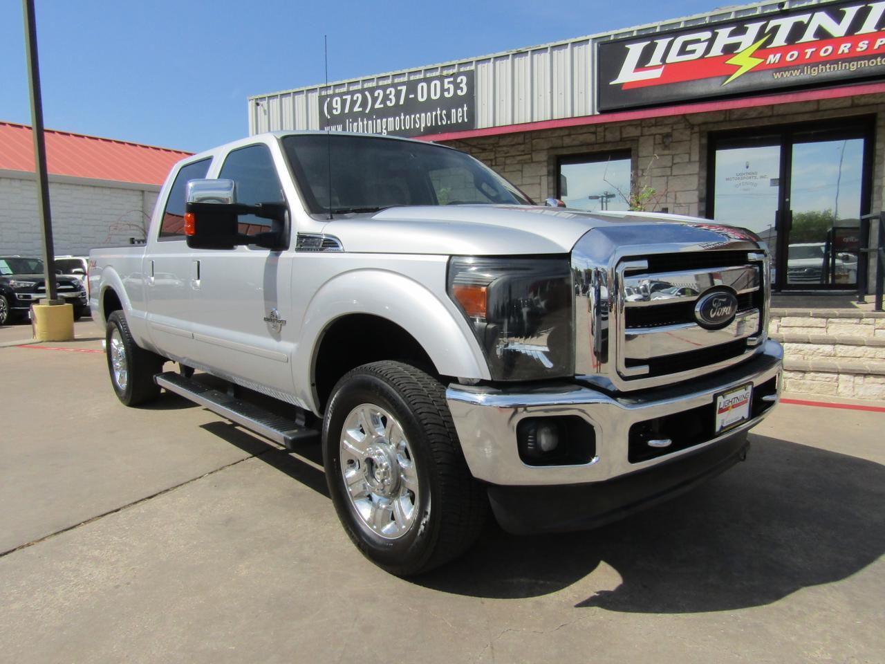 2012 Ford F-250 4WD Crew Cab 156 Lariat Grand Prairie TX