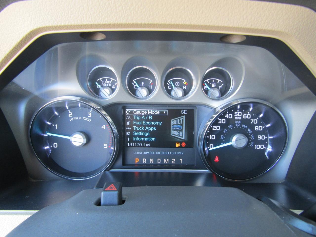 2012 Ford F-250 4WD Crew Cab 156 Lariat Grand Prairie TX