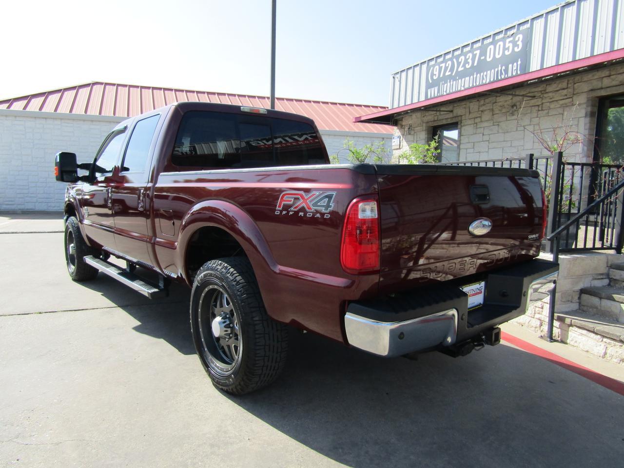 2012 Ford F-250 4WD Crew Cab 156 Lariat Grand Prairie TX