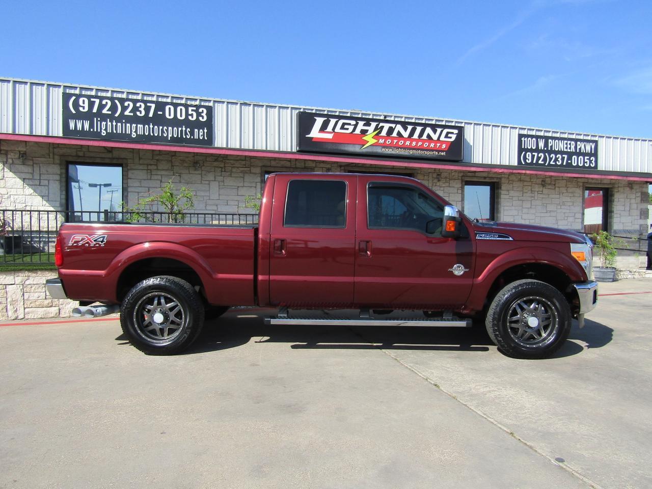 2012 Ford F-250 4WD Crew Cab 156 Lariat Grand Prairie TX