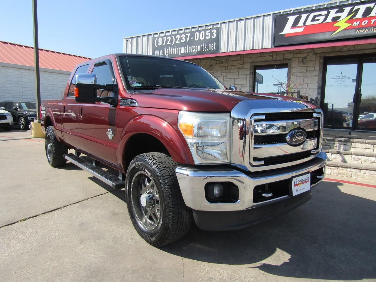 2012 Ford F-250 4WD Crew Cab 156 Lariat Grand Prairie TX