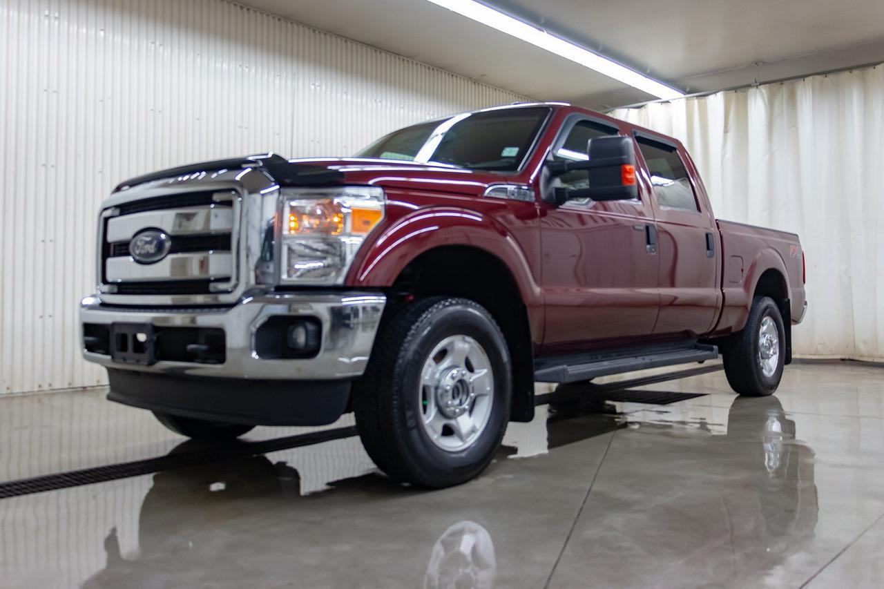 2012 Ford F-250 4x4 Crew Cab XLT FX4 BCam Red Deer AB